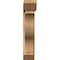 Ekena Millwork Funston Slat Rough Sawn Bracket w/ Offset Brace, Western Red Cedar, 8"W x 32"D x 40"H BKT0806X32X40FST06RWR - alternate 4
